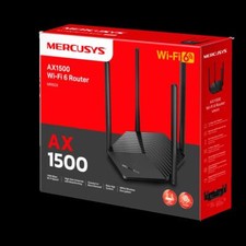 Mercusys MR60X | Router wifi | AX1500, Wi-Fi6, 3x RJ45 1000Mb/s, OFDMA, MU-MIMO,