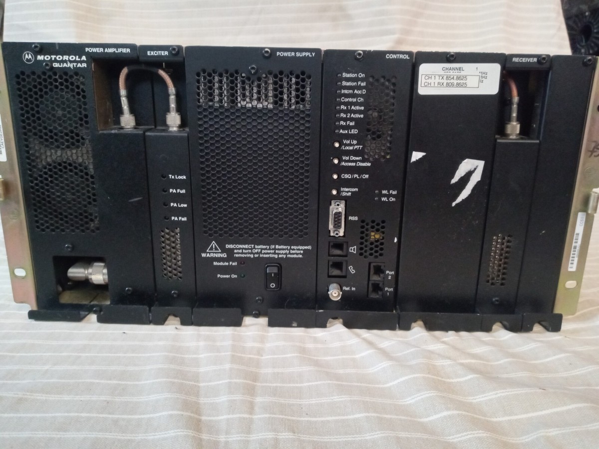 MOTOROLA QUANTAR T5365A 110 WATT UHF 800 MHz Radio Repeater | eBay