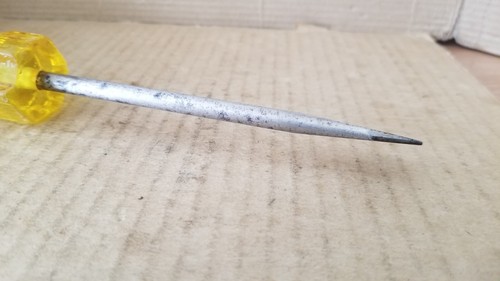 Vintage Fuller-306 Chrome Vanadium Flat/Slotted Red Top Screwdriver, VGC - Picture 19 of 21