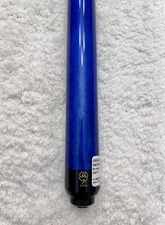 IN STOCK, McDermott GS02 Wrapless Pool Cue Butt, NO SHAFT (Blue Stain .85")