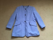“hamells” Ladies Lined Jacket. (size 18) - Lilac/navy. (worn Once)