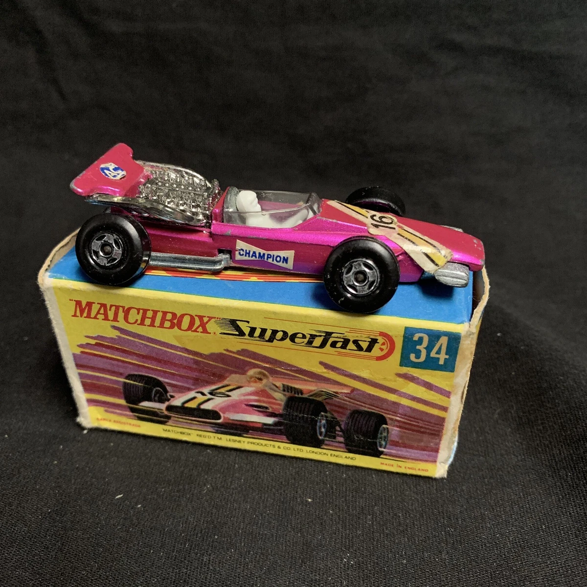 Matchbox Superfast Formula 1 Racing Car 34 All Original eBay