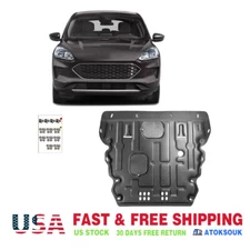 Thick Engine Splash Shield For Ford Escape 2020-2024 Front Engine Guard Hard