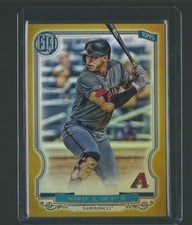 2020 TOPPS GYPSY QUEEN CHROME KETEL MARTE DIAMONDBACKS GOLD REFRACTOR SP 19/50