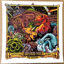 AUTHENTIC Widespread Panic Poster Atlanta GA 2015 S/N SIGNED #/400 AJ MASTHAY