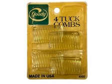 Vintage Goody 4 Tuck Combs 1982 NIP