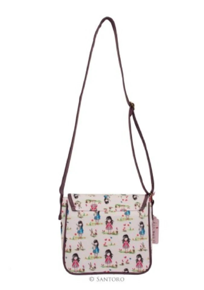 Santoro London Bolso de Mano Cartera Gorjuss Recubierto Bolso de Sillín Patrón Pastel Ladybird Foto 3 de 4