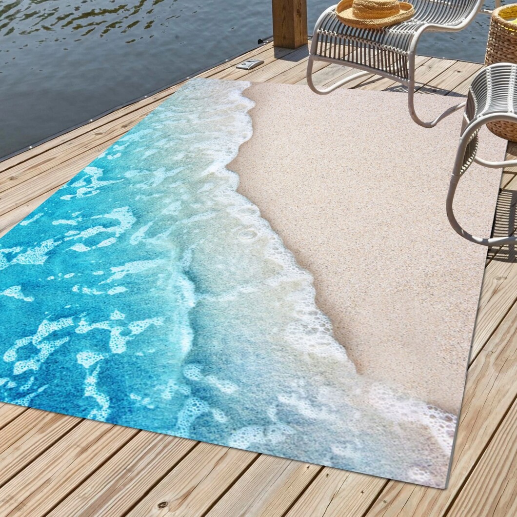 Beach Themed Area Rugs