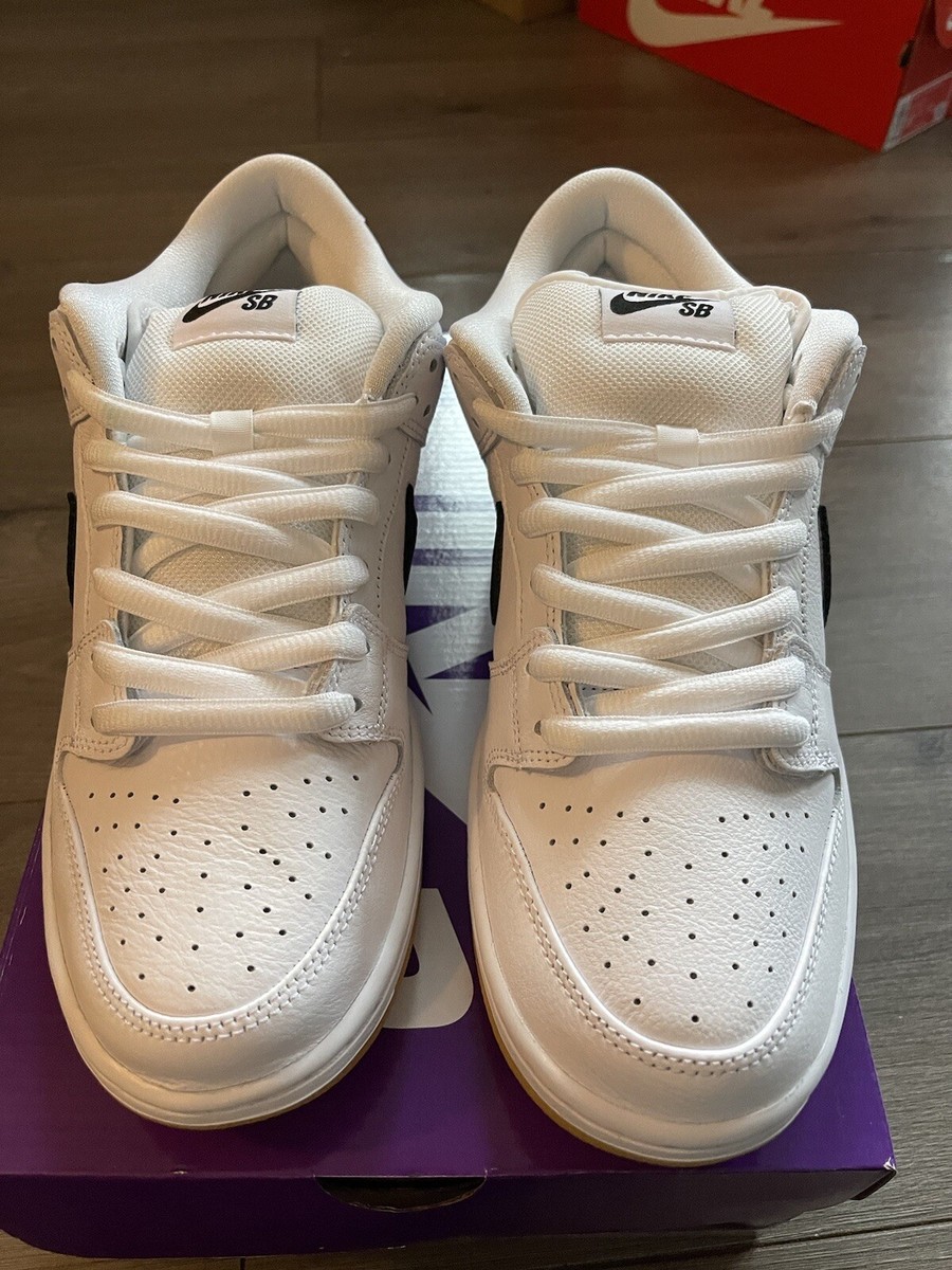 Size 10 - Nike SB Dunk Low White Gum | eBay