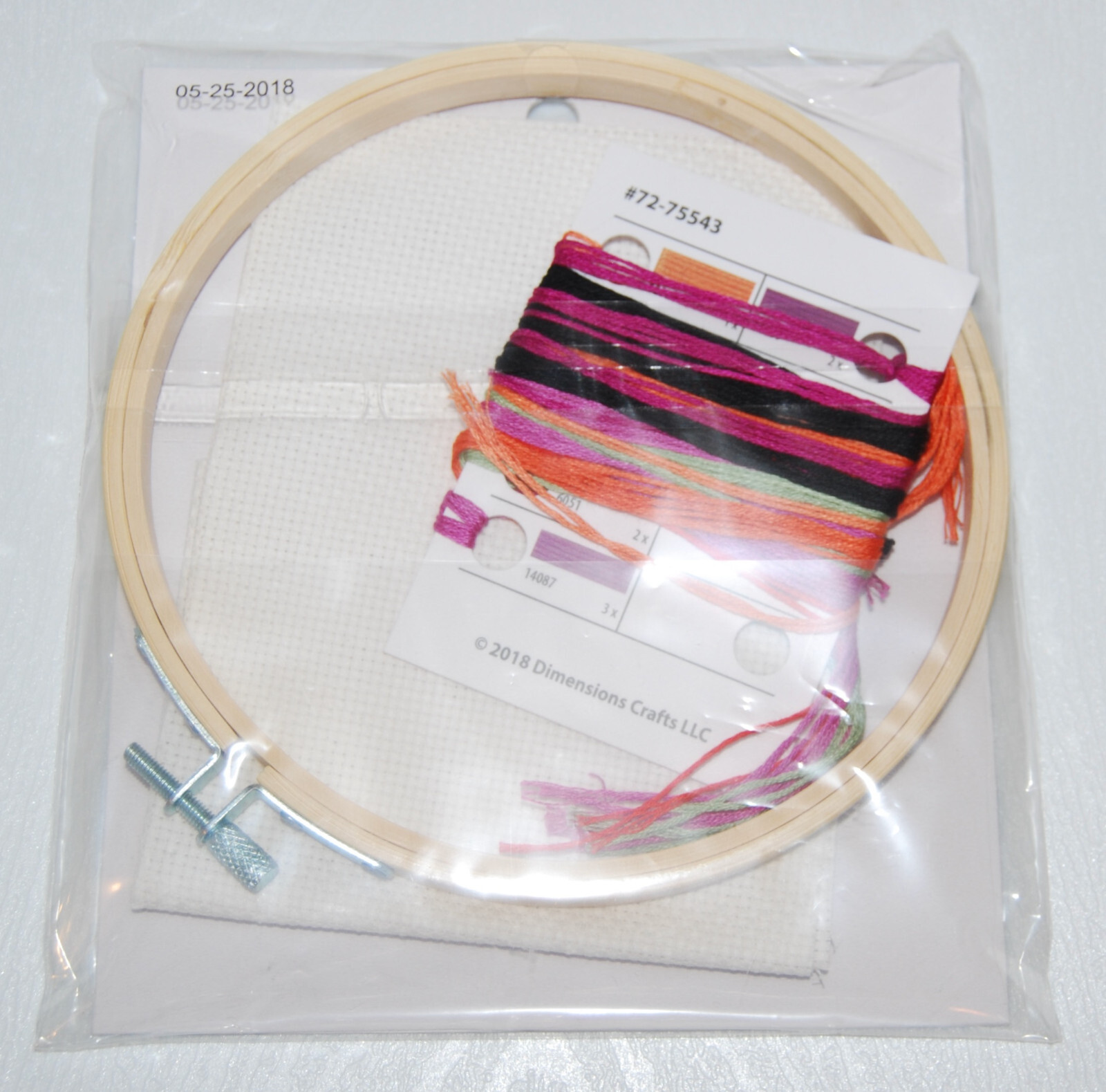New Dimensions Mr & Mrs Wedding Record Complete 6in Cross Stitch Kit