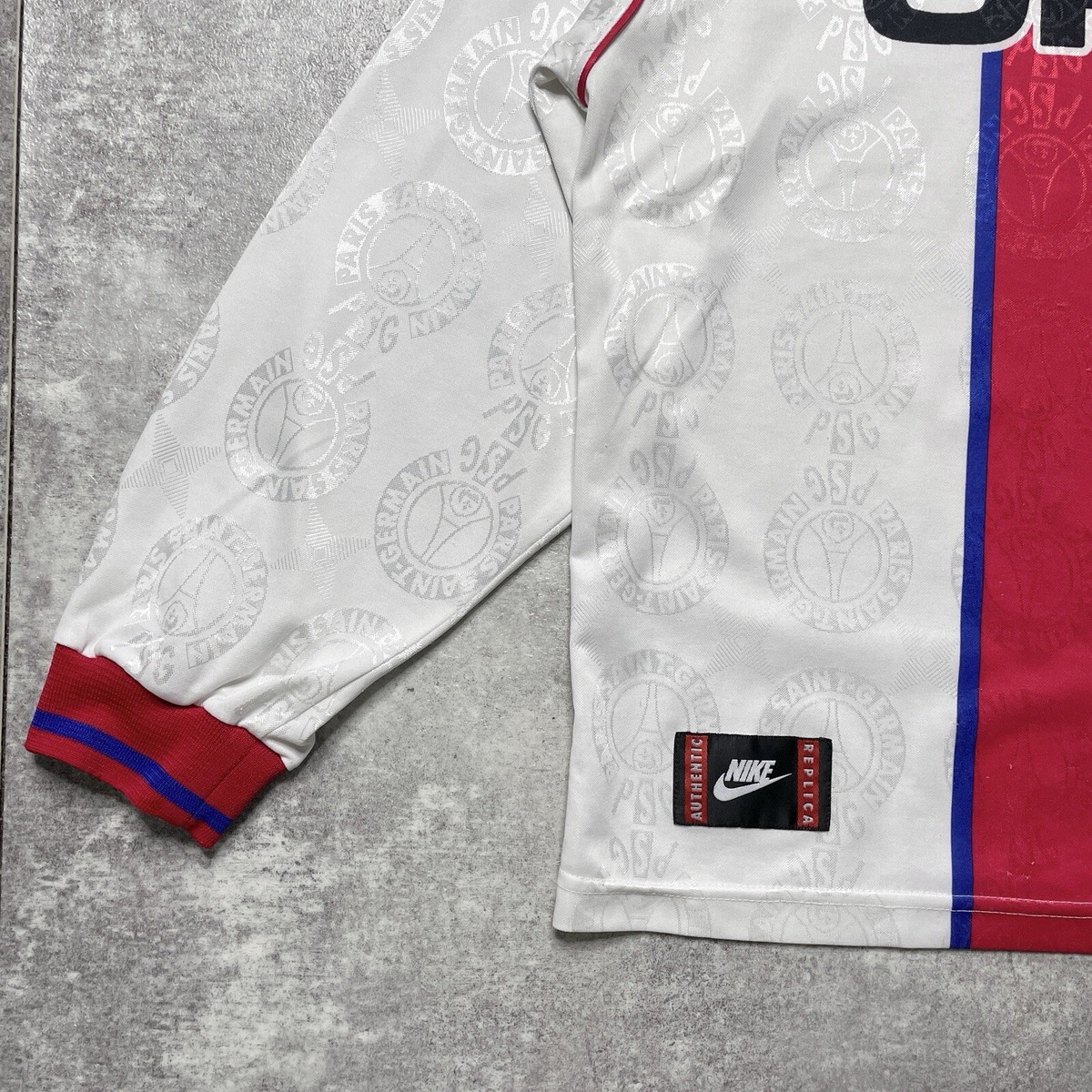 1996/97 NIKE PSG Paris Saint-GermainPlayer Issue away L/S 1996/97 NIKE PSG Paris Saint-GermainPlayer Issue away L/S