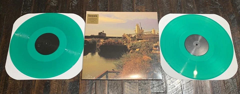 BOSSK .1 / .2 2x LP Green Vinyl 500-Neurosis Mogwai Baroness Envy Latitudes Pijn - Imagem 2 de 4