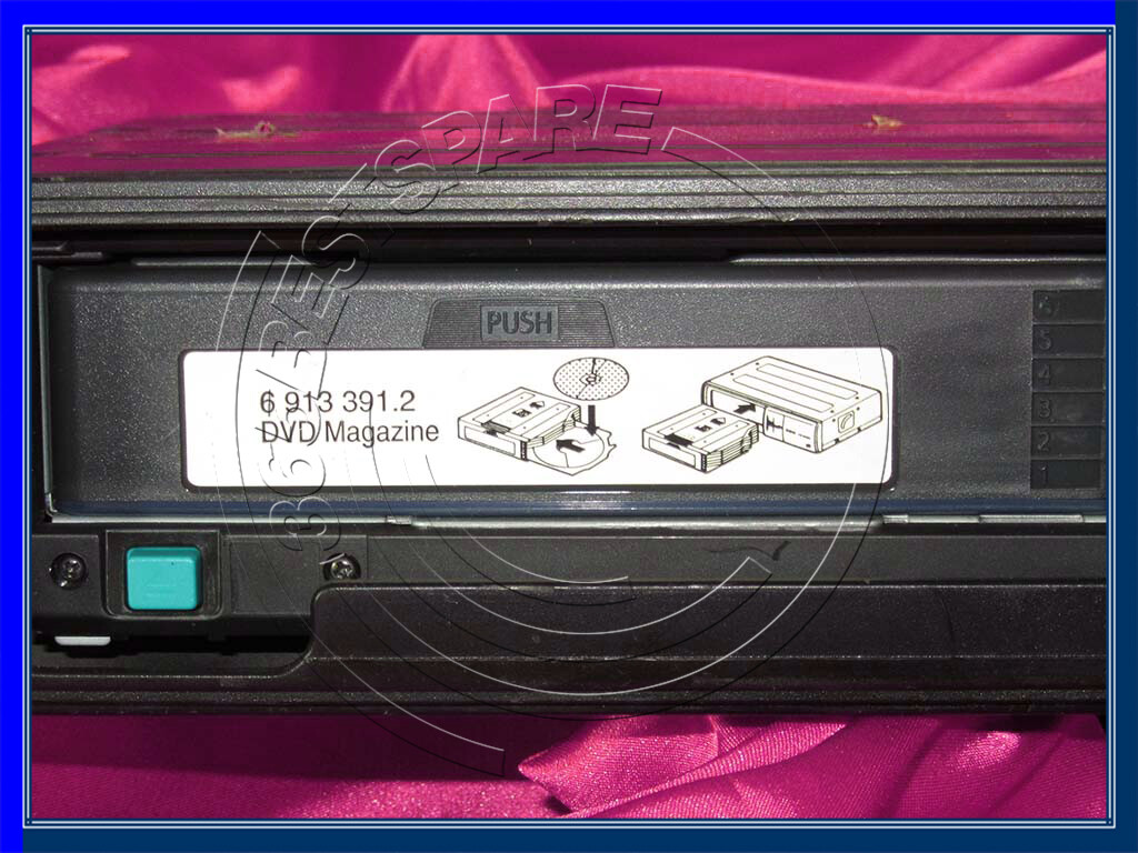 BMW 7 series E65 E66 CD CHANGER MMC2 WITH DVD MAGAZINE 6 DISC 6967639