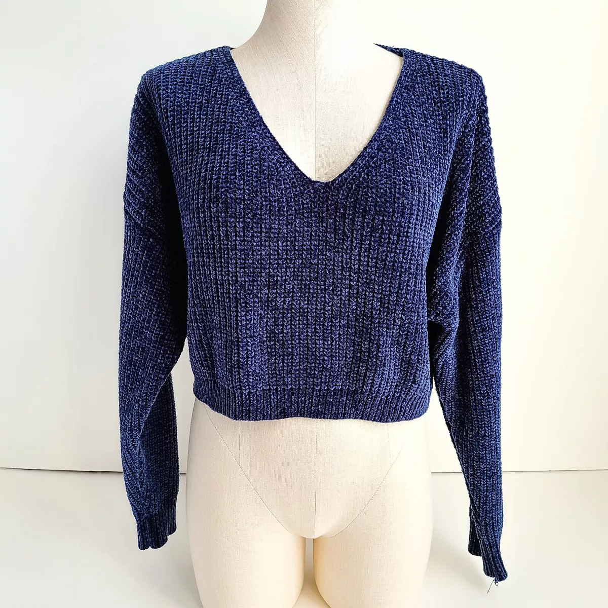 Oversized cropped deals sweater