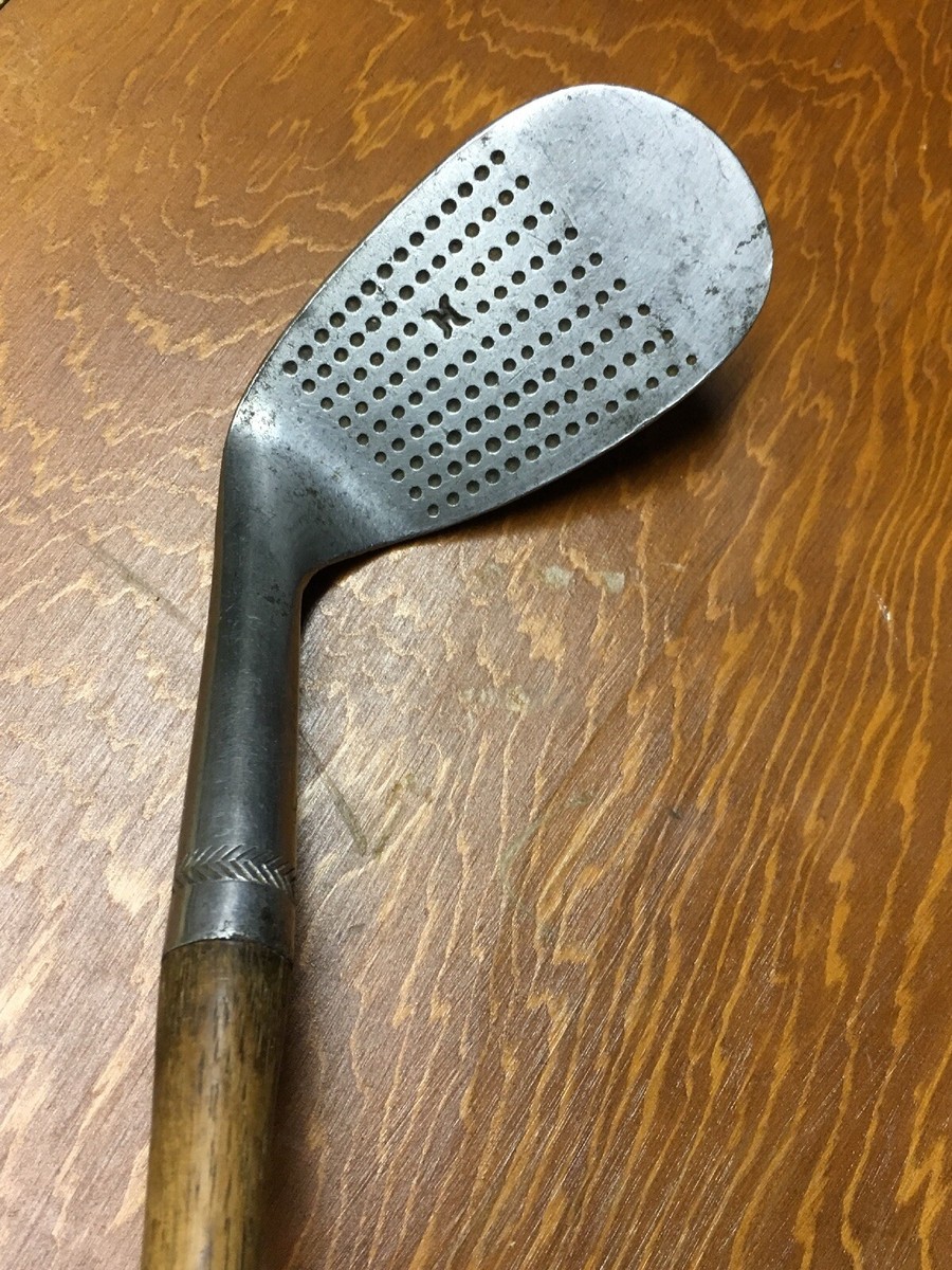 RARE Antique Walter Hagen Hickory Shaft 8 iron golf club | eBay