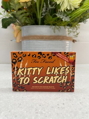 Too Faced Kitty Likes to Scratch Mini Eyeshadow Palette NIB