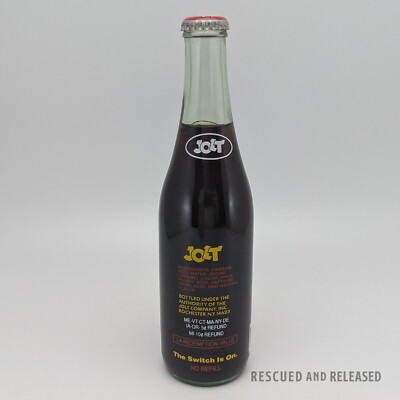 Vintage Jolt Cola Crown Capped 12-Ounce Glass Bottle - Unopened