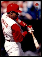 1997 Zenith Baseball Card #9 Barry Larkin CINCINNATI REDS MINT 