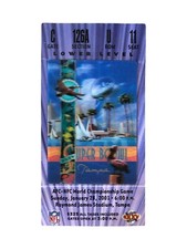 NFL Super Bowl XXXV Ticket (Baltimore Ravens vs. New York Giants: 1/28/01) *1129