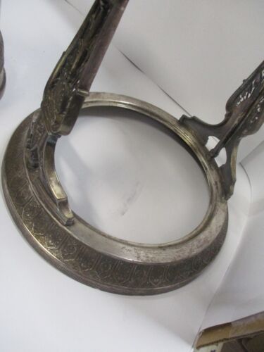 REED & BARTON SILVER PLATE TILTING TIPPING PITCHER Dated May 13, 1878 - Picture 10 of 21