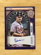 2021 Topps Gypsy Queen Keegan Akin RC Auto PURPLE /150 #GQA-KA Baltimore Orioles