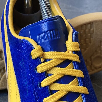 Vintage 1970s PUMA Bluebird UK5.5 Made In Italy Rare OG Blue Vintage 1970s PUMA Bluebird UK5.5 Made In Italy Rare OG Blue