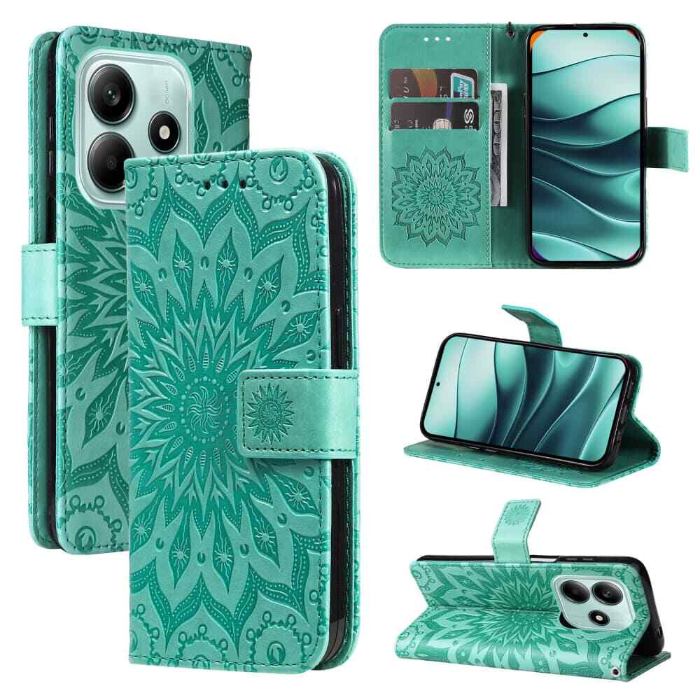 Leder Wallet Hülle Für Xiaomi Redmi Note 13/14 Serie - Mehrere Farben & Muster Wählbar Leder Wallet Hülle Für Xiaomi Redmi Note 13/14 Serie - Mehrere Farben & Muster Wählbar