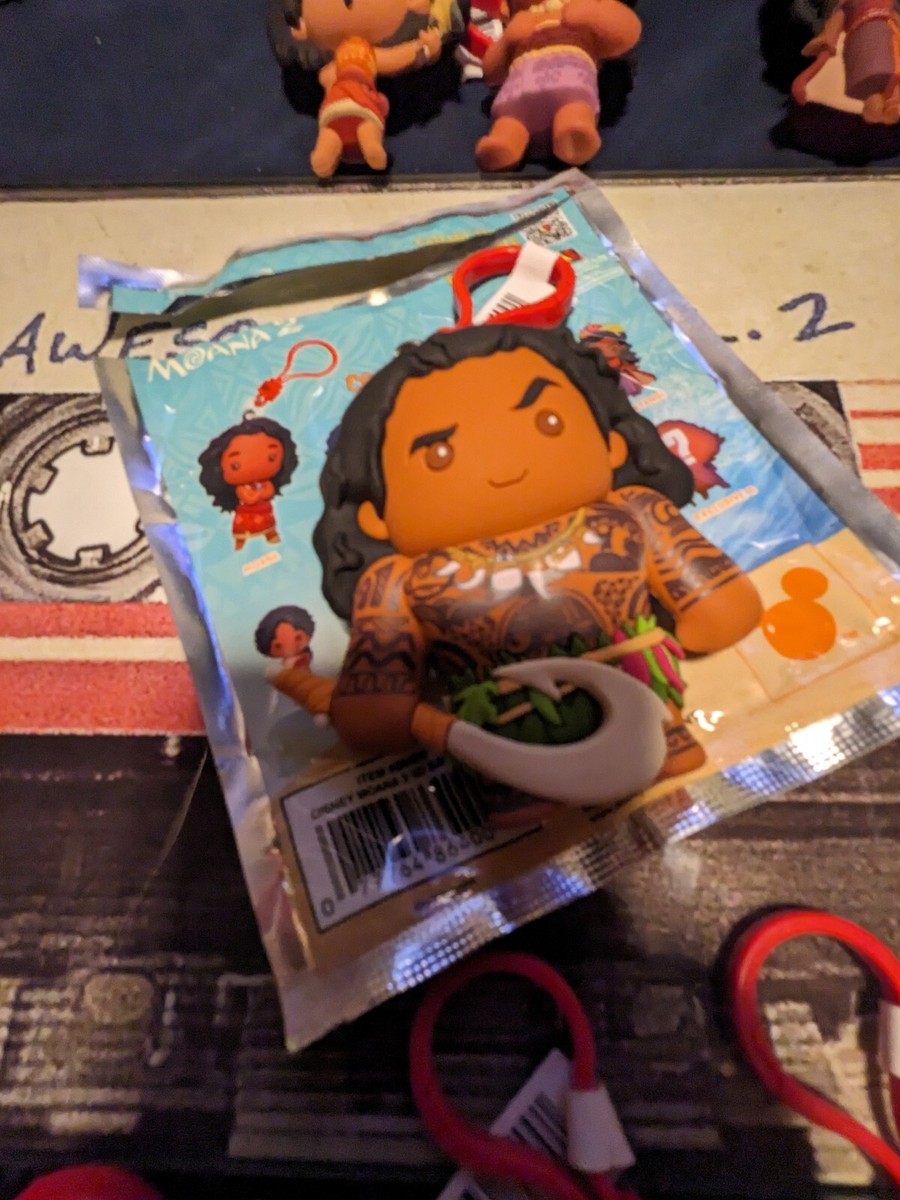 Moana 2 Monogram 3D Figural Bag Clip Disney | eBay