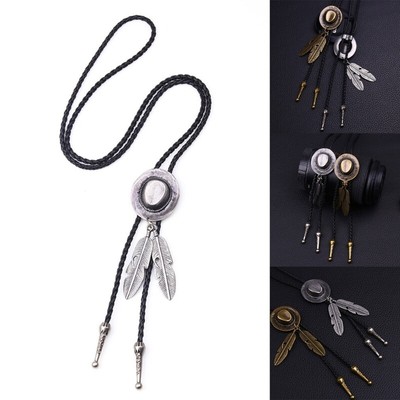 Cowboy Hats Shoestring Necktie Bolo Tie Cowboy Necktie Western Necklace