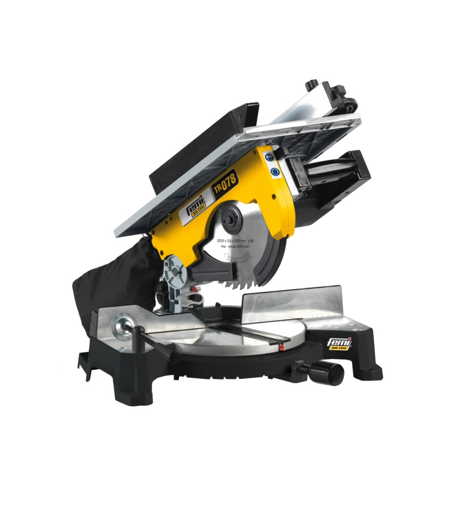 TRONCATRICE PER LEGNO TR078 FEMI JOB LINE CON SEGA CIRCOLARE DA 250 MM,  1800...