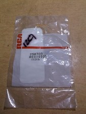 NEW RCA 258703 Resistor, New Old Stock NOS FREE SHIPPING