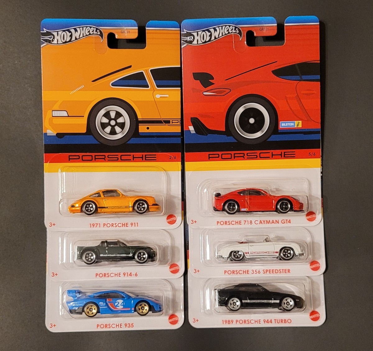 ミニカー Hot wheels Porsche 24 set Hot Wheels 2024 Porsche 6 Car Set Wal Mart Exclusive, Free