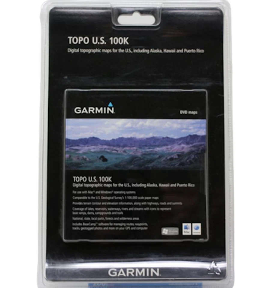 Garmin TOPO U.S. 100K DVD Maps  2009 Digital  Topographical USA 1:100k Mac & Pc - Image 2 of 4