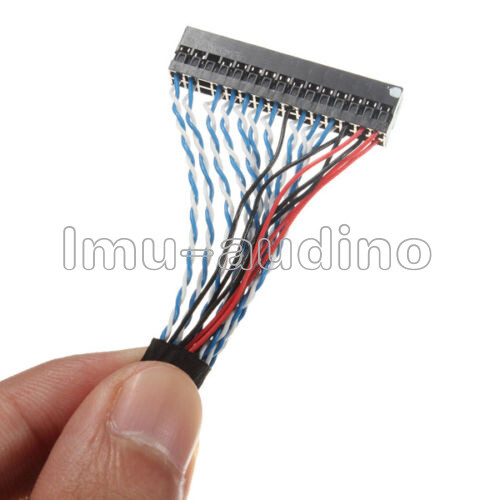 Cavo schermo LCD 20 pin DF14 20-20 segnale 8 bit scheda driver linea schermo LVDS - - Foto 3 di 4