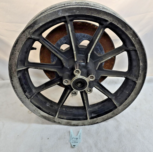 Harley Davidson Wheel Mag Rear 10 Spoke 16x3 Timken 3/4 87-99 FLH Rotor ...