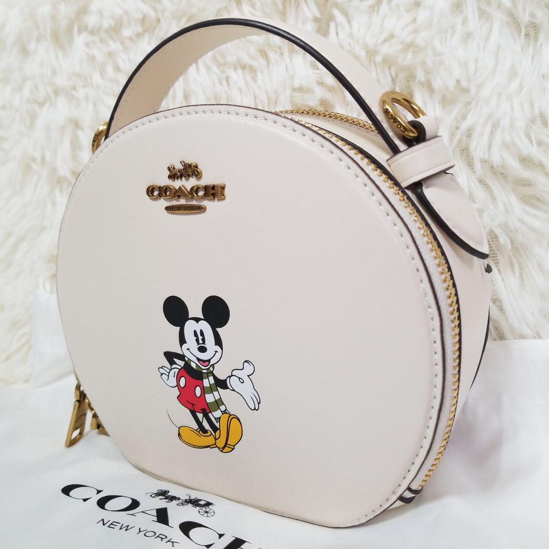 【COACH】Disney100 レトロミッキー 2way サッチェルバッグ ディズニー×コーチ】レトロなミッキーが魅力の限定コレクション