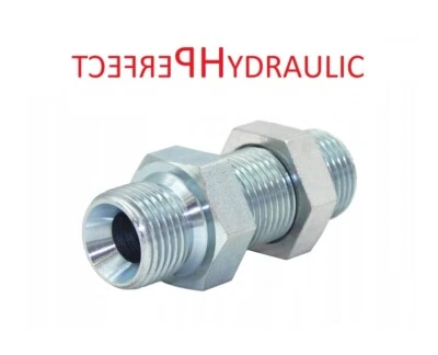 PERFECT HYDRAULIC Raccordo idraulico dritto scozzese filettato pollici BSP UNF ORFS e metrico