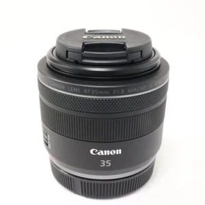 Near Mint Canon RF 35mm F/1.8 Macro IS STM Prime Lens For Mirrorless #C001