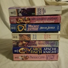 8 Zebra Historical Romance Paperback