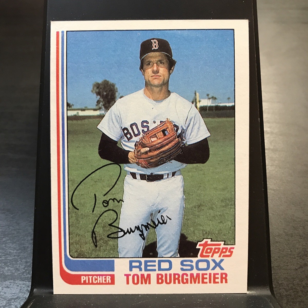 1982 Topps Tom Burgmeier #455 Boston Red Sox Baseball Card | eBay