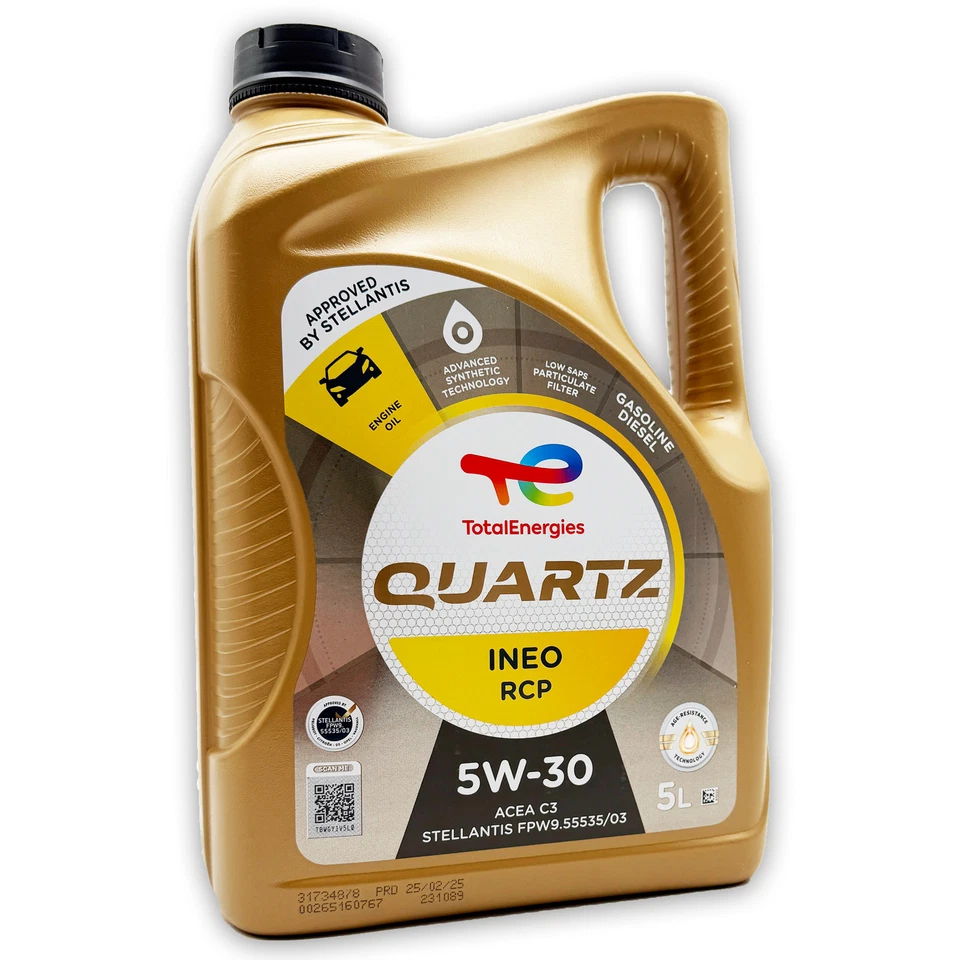 Total Quartz Ineo RCP | 5W-30 | 5 L | Stellantis FPW9.55535/03 | PSA B71 2290 - Bild 3 von 4