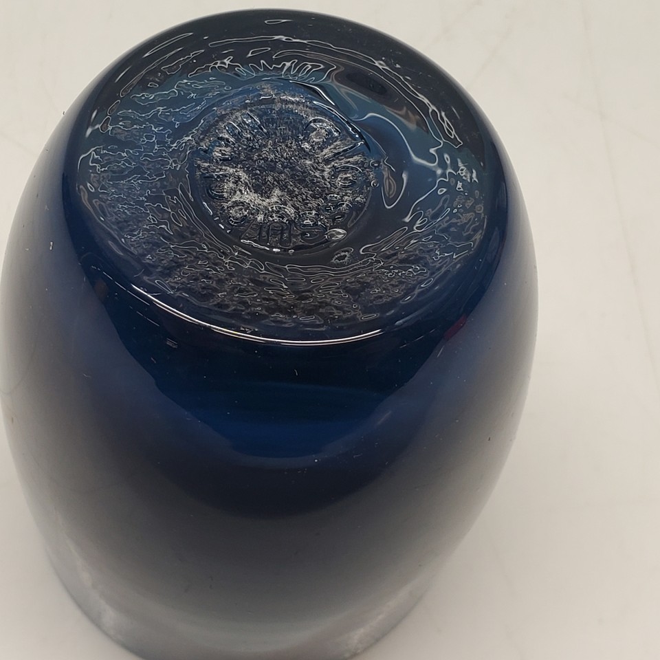 Glassybaby Dark Teal Tea Light Candle Holder eBay