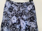Dana Buchman Silk Black/Blue Pants With Ties At Ankles – New — photo 3