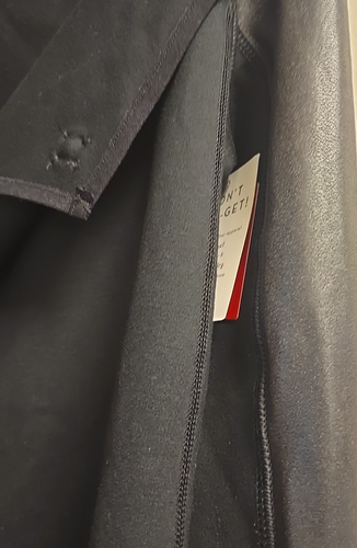 SPANX Jacke mit drapierter Vorderseite schwarz Ponte Kunstleder Größe XS neu mit Etikett - Bild 19 von 20