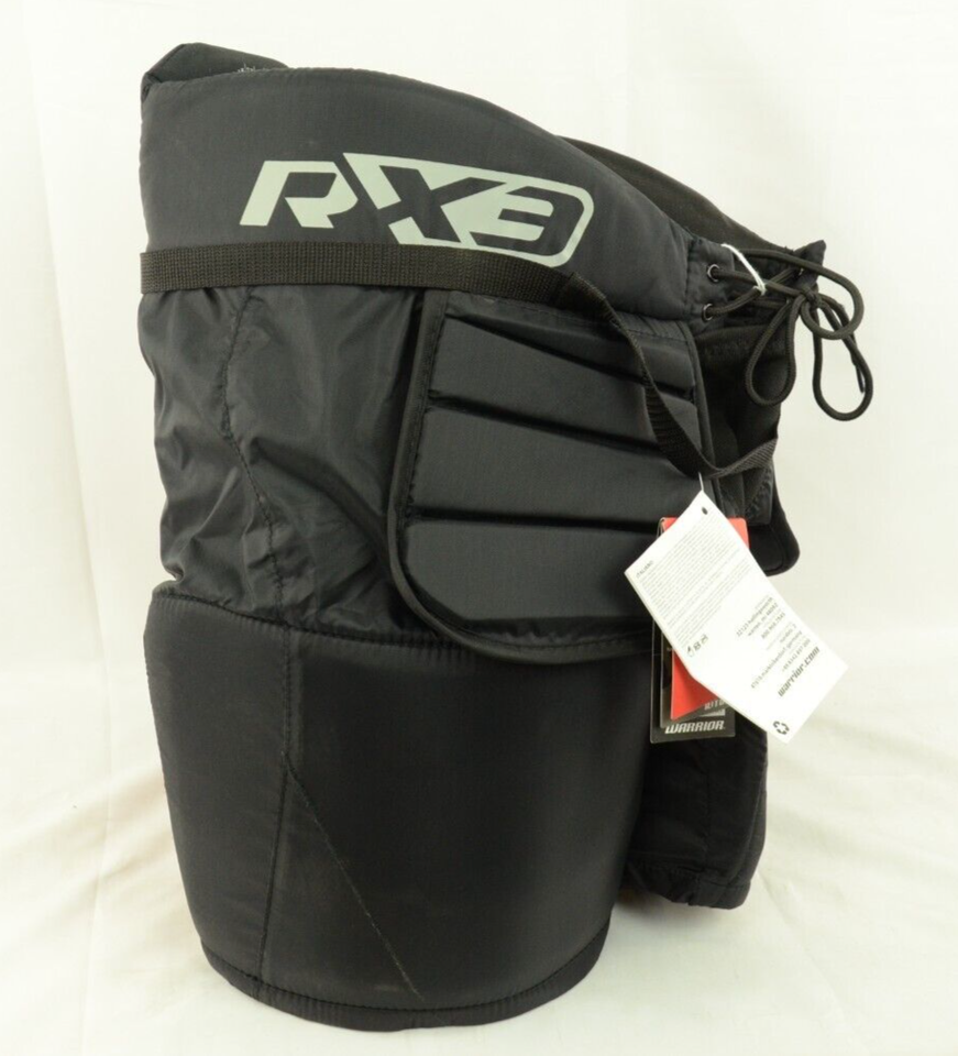 Warrior Ritual X3 E Junior Goalie Pants Size Large/XL Black (10035054