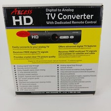 Access HD Digital To Analog TV Converter w/ Dedicated Remote Control DTA1080D