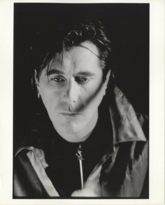 Bryan Ferry Roxy Music 1980's Close up Portrait stamped Original 8x10 Photo 