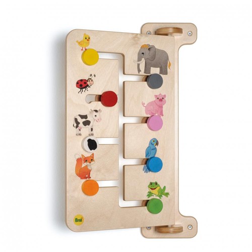 Erzi 51112 Wandspiel Schieberätsel Tiere - Picture 1 of 2