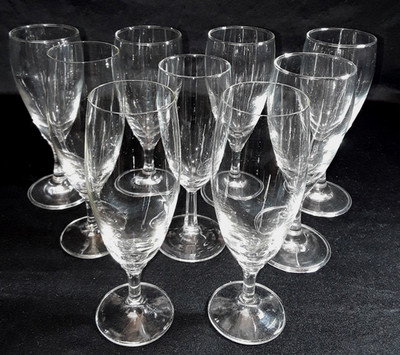 Sektgläser Champagner Glas 9er Set Konvolut Champagnerglas Gläser G 584