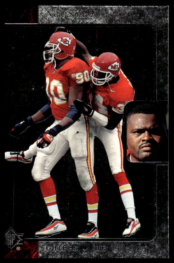 Neil Smith #54 Football Cards 1996 SP trading card — raw and PSA graded price guide